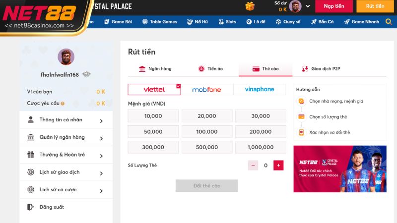 Những lưu ý quan trọng khi giao dịch tại NET88